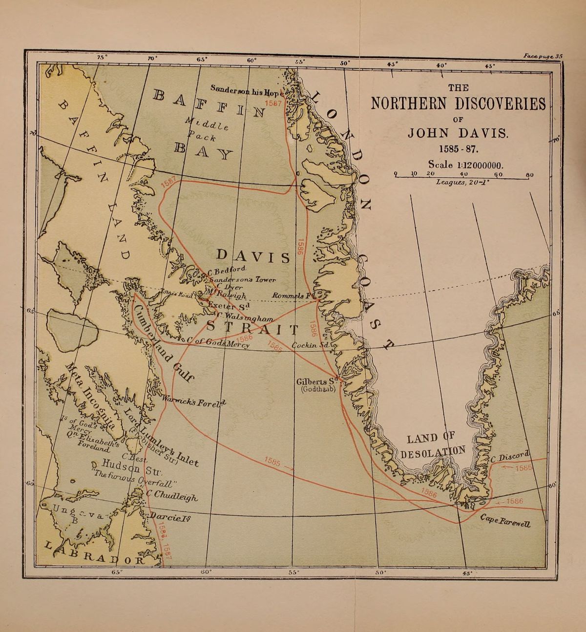 Precolonial North American History: Second Arctic voyage of John Davis
